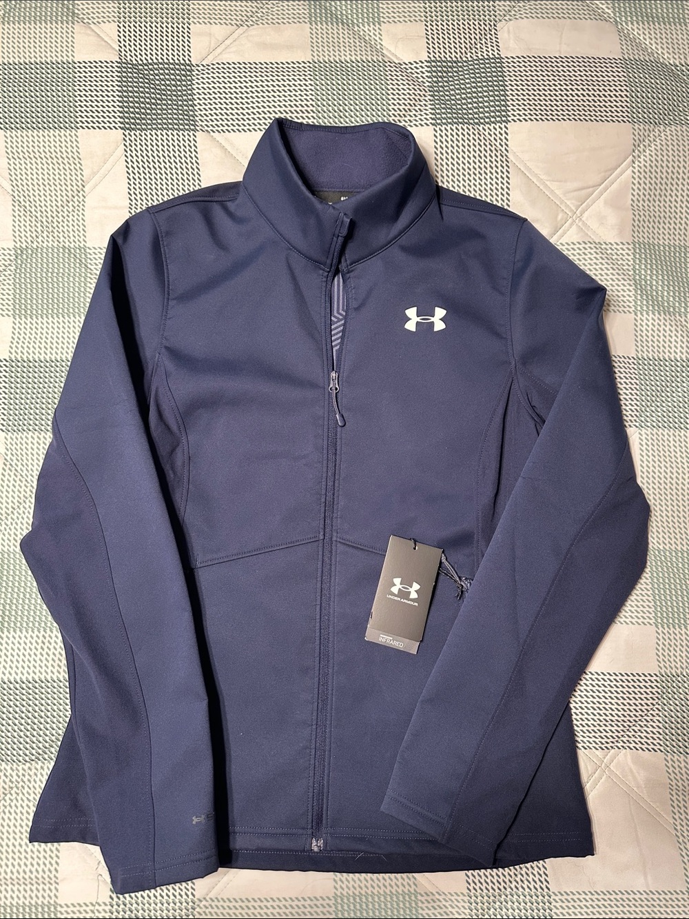 Under Armour Navy Performance Full-Zip Utility Jacket